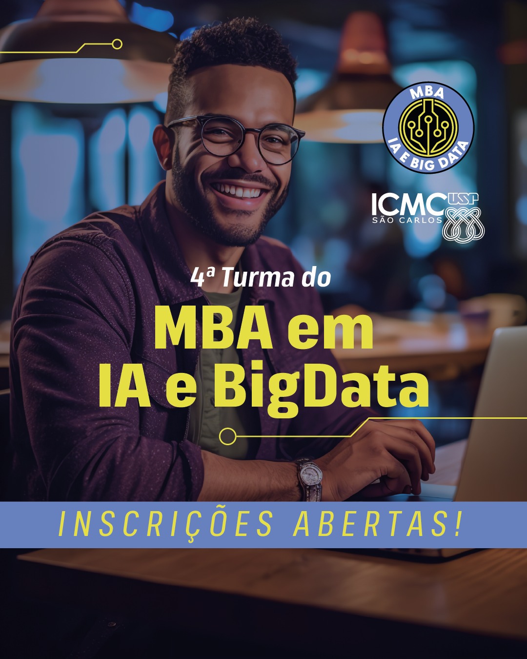 MBA Inteligência artificial generativa participe de evento online gratuito da USP