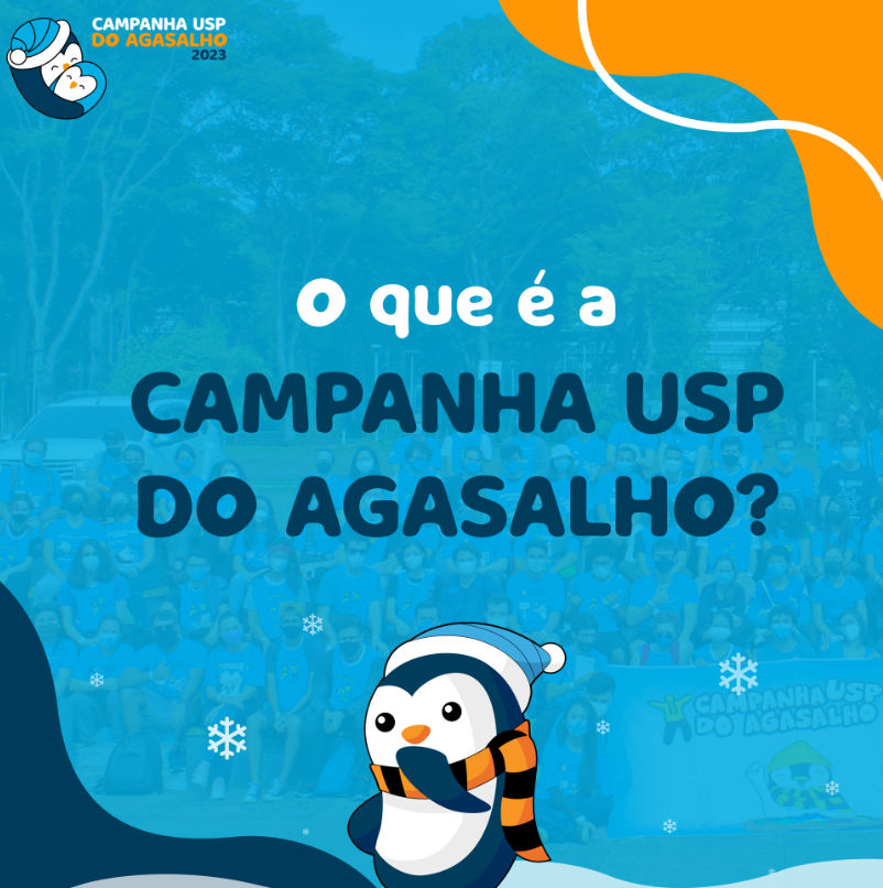 MÍDIAS Palestras de apresentação da Campanha USP do Agasalho