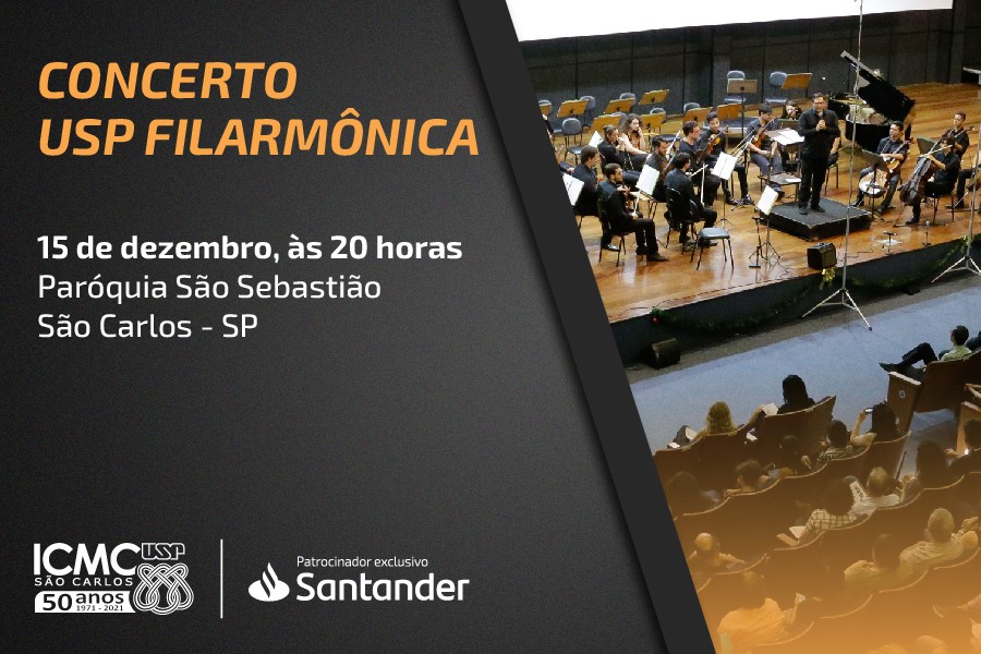 ICMC 50 anos: São Carlos recebe concerto especial da USP Filarmônica