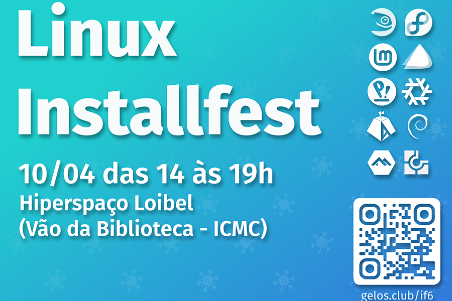Evento gratuito na USP São Carlos oferece suporte para instalar Linux e explorar soluções de código aberto
