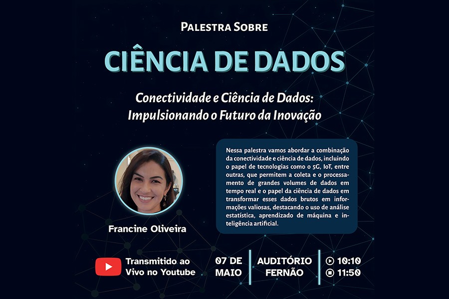 Como a conectividade e a ciência de dados podem impulsionar o futuro da inovação: descubra em evento da USP São Carlos com transmissão ao vivo